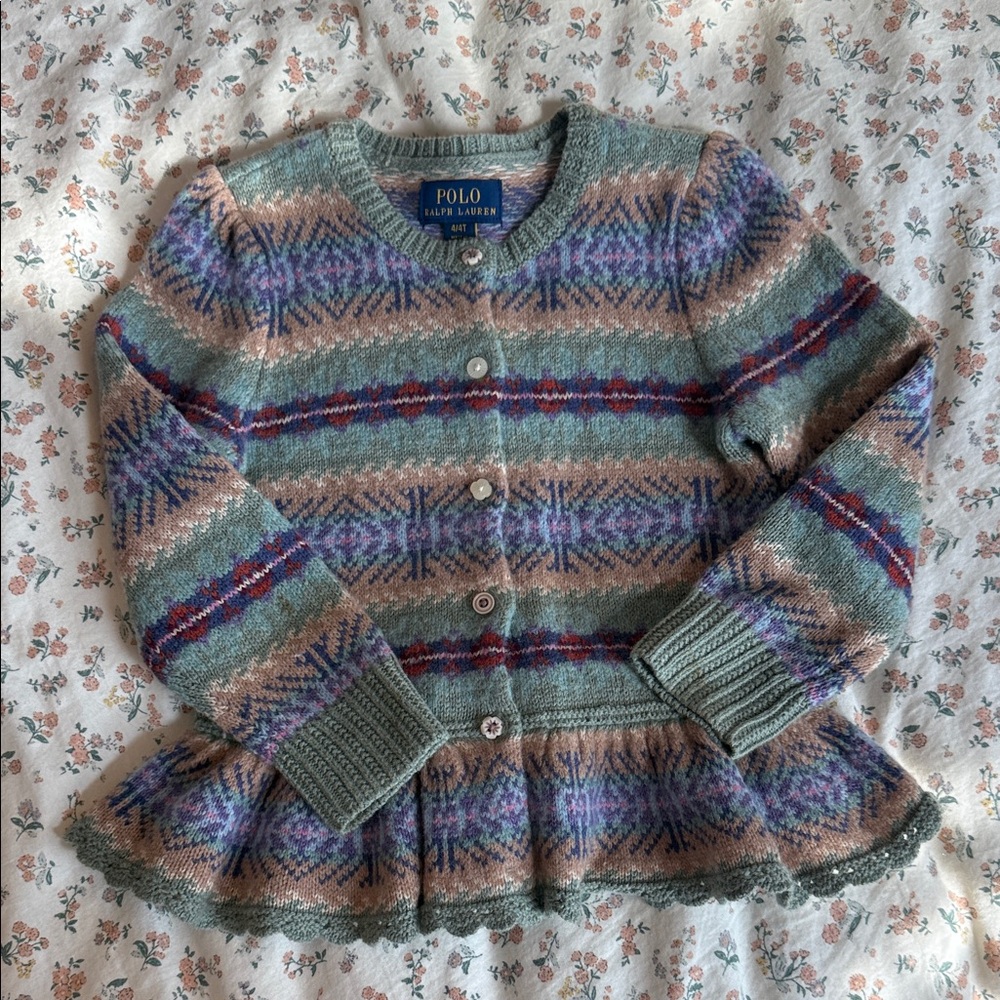Polo by Ralph Lauren Kids Multicolor Patterned Sweater